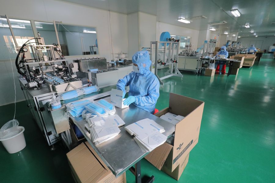 Xinyang Yihe Non-Woven Co., Ltd. γραμμή παραγωγής κατασκευαστή