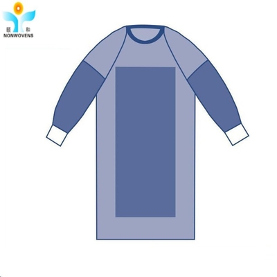 Operation Room Reinforced Surgical Gown With The PE Laminated Fabric