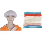 24'' Disposable Hair Net Cap Yellow Round 24 For Doctor Surgeon S Cap