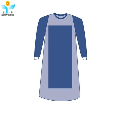 Operation Room Reinforced Surgical Gown With The PE Laminated Fabric